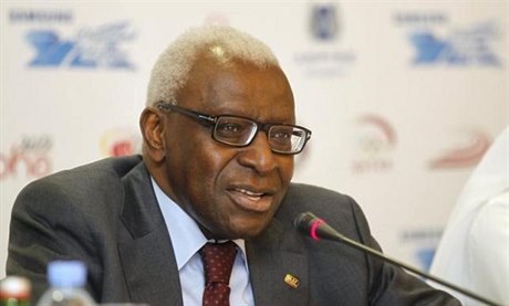 Lamine Diack, bývalý prezident mezinárodní atletické federace IAAF.