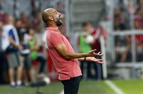 Trenér Bayernu Mnichov Pep Guardiola.