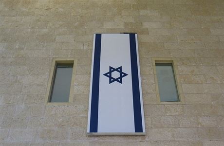 Izraelská vlajka..