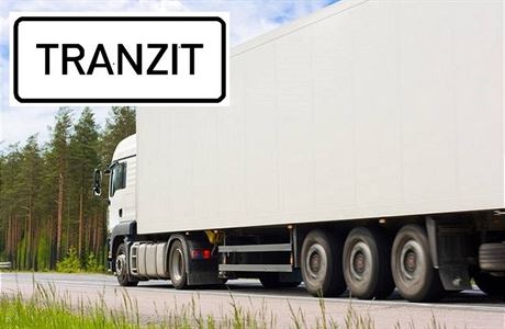 Nová dodatková tabulka Tranzit má vyhnat kamiony z obcí.
