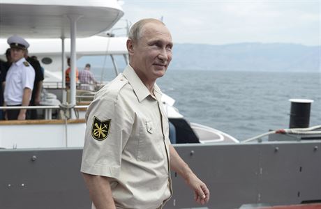 Putin se na Krymu zastnil archeologick expedice