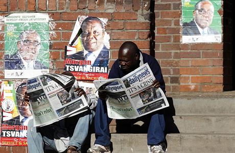 Mstn protaj zimbabwsk noviny.