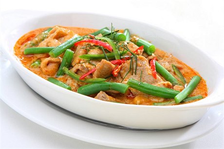 thajské curry