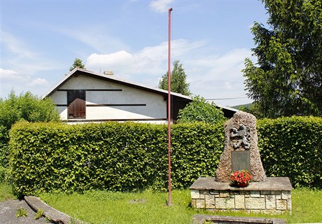Památník obtem 1. svtové války v obci Chaloupky