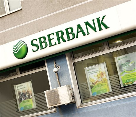 Pobočka banky Sberbank.