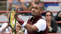 Australsk tenista Nick Kyrgios na turnaji v Montrealu.