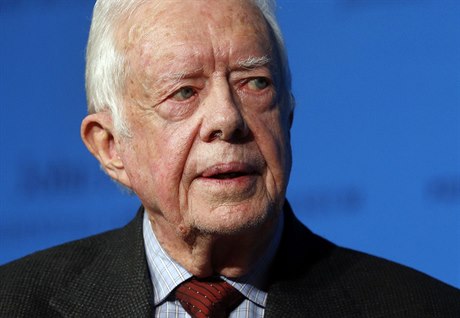 Bývalý americký prezident James Jimmy Carter.