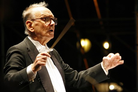 Ennio Morricone pi loském praském koncert.