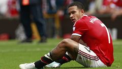 Memphis Depay z United po utkání proti Newcastlu.