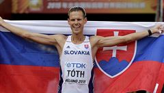Matj Tóth zajistil Slovensku první atletické zlato v historii.