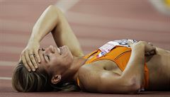 Nizozemka Dafne Schippersová neme uvit triumfu ve sprintu na 200 metr.