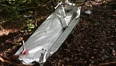 ást jednoho ze dvou letadel, která se srazila na západ Slovenska.