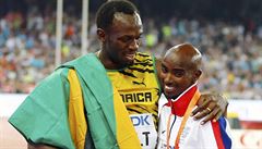 Dv hvzdy mistrovství svta v atletice v Pekingu. Král sprint Usain Bolt...