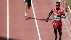 Ománec Al-Harthi vyhrál svj rozbh na 100 metr na MS v Pekingu.