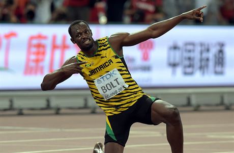 FENOMN. Usain Bolt zskal v Pekingu ti medaile. Dv individuln, jednu ve...