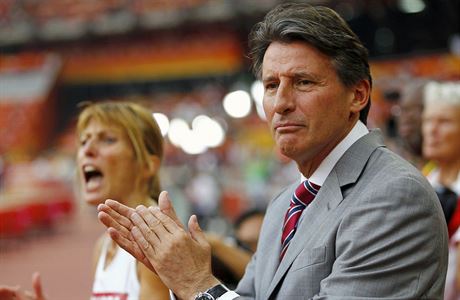 éf svtové atletiky Sebastian Coe.