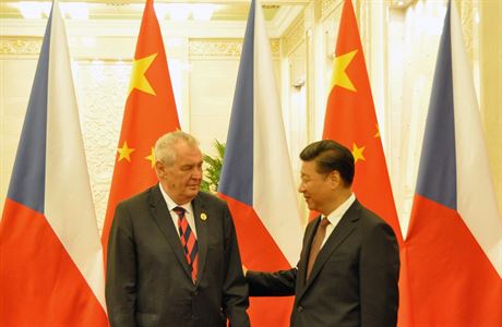 Prezident Miloš Zeman se 4. září v Pekingu sešel se svým čínským protějškem Si...
