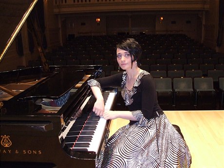 Klavíristka Natalia Strelchenko.