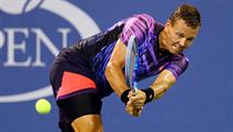 Tom Berdych prohrl v osmifinle grandslamovho US Open v New Yorku s...