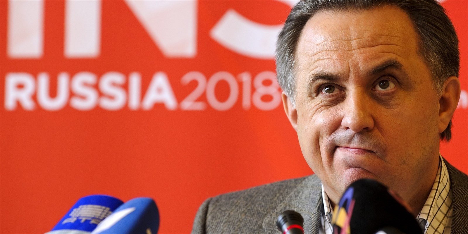 Ruský ministr sportu a nyní i �éf fotbalového svazu Vitalij Mutko.