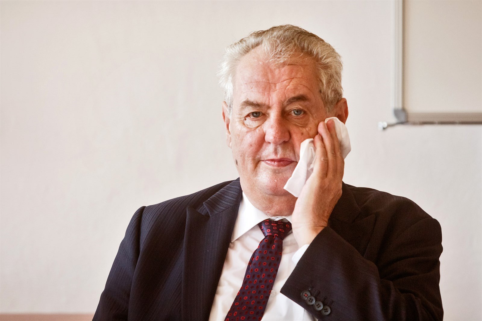 Prezident Milo� Zeman.