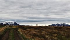 Okolí jezera Mývatn