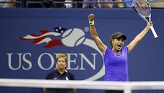 Největší překvapení US Open. Cetkovská porazila loňskou finalistku Wozniackou