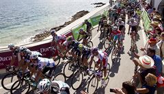 Momentka z etapového závodu Vuelta.
