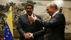 Nicolas Maduro a Vladimir Putin.