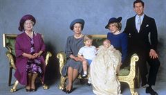 (Neúplná) královská rodina v roce 1984.