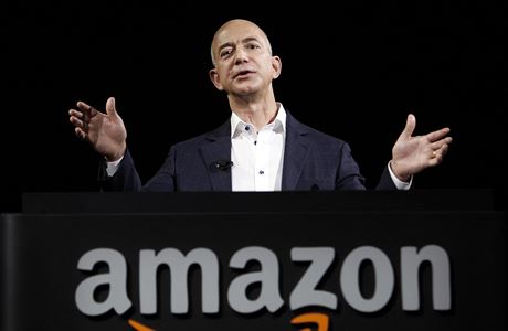 Zakladatel Amazonu Jeff Bezos.