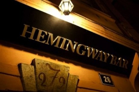 Hemingway bar nese jméno slavného spisovatele, který proslavil nejeden koktejl....