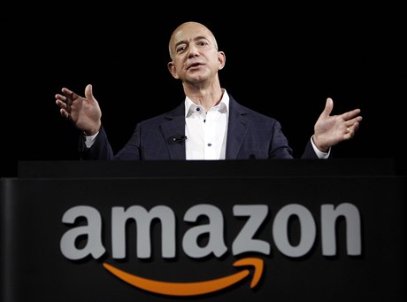 Zakladatel Amazonu Jeff Bezos.