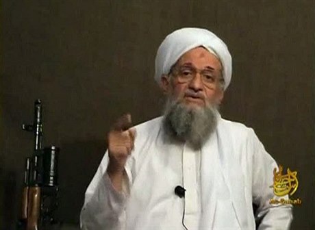 Hlava teroristické sítě al-Káida, Ajmán Zavahrí.