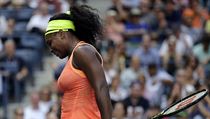 Serena Williamsová se s US Open po nečekané porážce rozloučila předčasně.