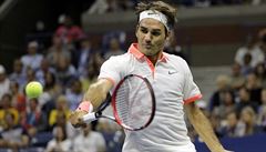 Roger Federer si v semifinále poradil se svým krajanem Stanem Wawrinkou