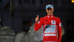 astný vítz. Fabio Aru vyhrál cyklistickou Vueltu.