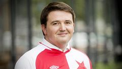 Nový člen klubového managementu Slavie Tomáš Syrovátka.