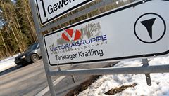 Areál firmy Viktoriagruppe v nmeckém Kraillingu.