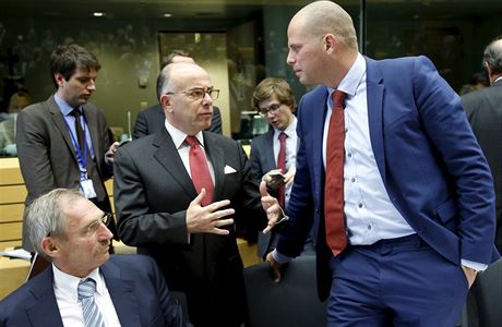 Ministi vnitra Maarska, Francie a Belgie na schzce v Bruselu