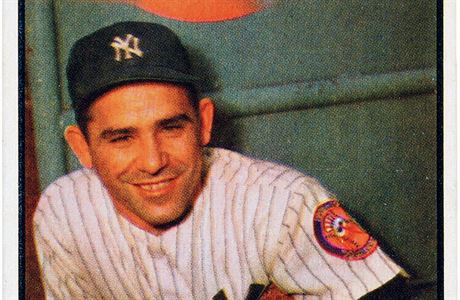 Yogi Berra v dresu Yankees v roce 1953.