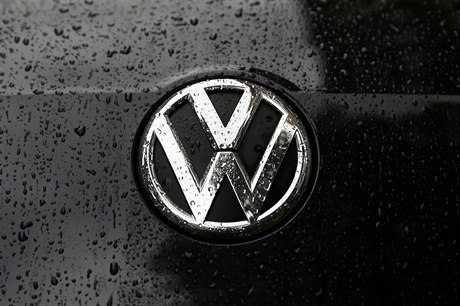 Logo společnosti Volkswagen.