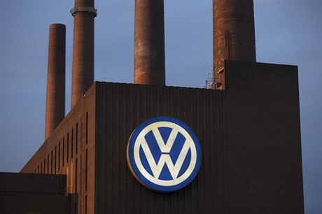 Logo společnosti Volkswagen.