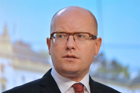 Premiér Bohuslav Sobotka.