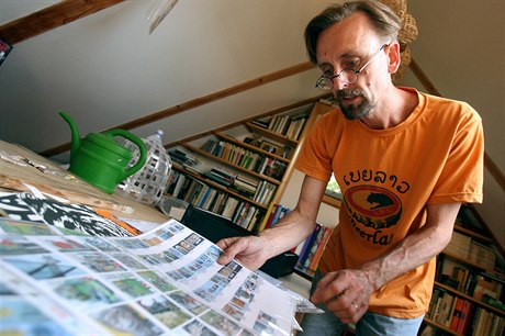 Michal Cihlá, autor pvodních grafik Praské zoo