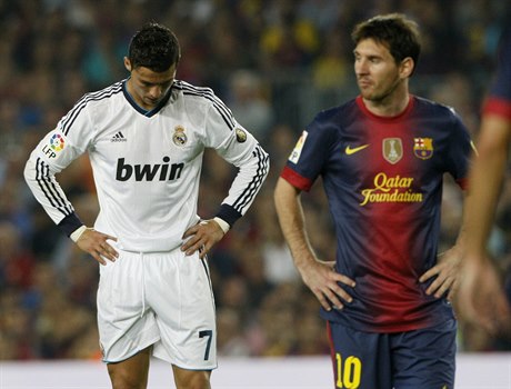 Cristiano Ronaldo a Lionel Messi.