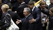 Na rozpravu pichz kubnsk prezident Raul Castro.