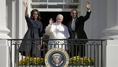 Po setkání s prezidentem pape promluvil na shromádní amerických biskup.