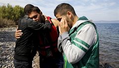 Syrtí uprchlíci dorazili na ostrov Lesbos