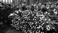 Jovan Dezort, z výstavy JAN PALACH 16. � 25. 1. 1969